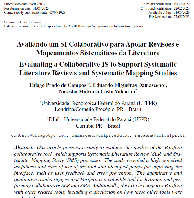 cover of iSys 2023 paper