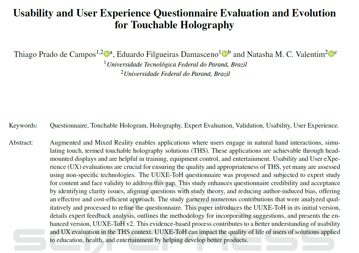 cover of ICEIS 2024 paper